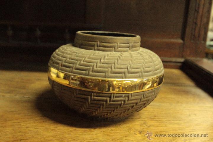 Vintage: Tarro o centro de mesa en porcelana de Valencia