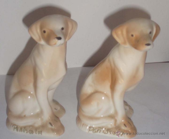 Vintage: Pareja de perritos