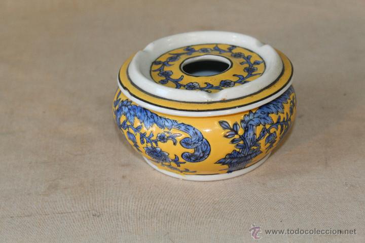 Vintage: cenicero en ceramica