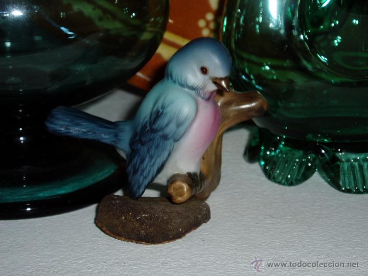 Vintage: Porcelana espa&ntilde;ola a&ntilde;os 60 Pajaritos