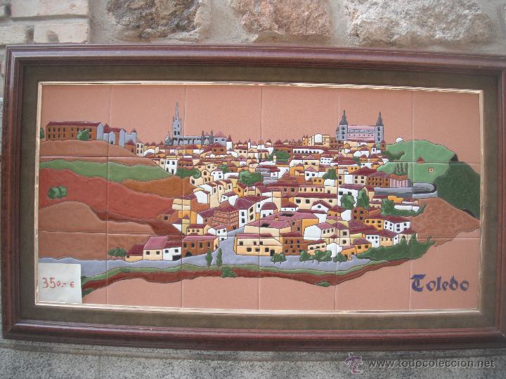Vintage: TOLEDO EN CERAMICA DE CUERDA SECA