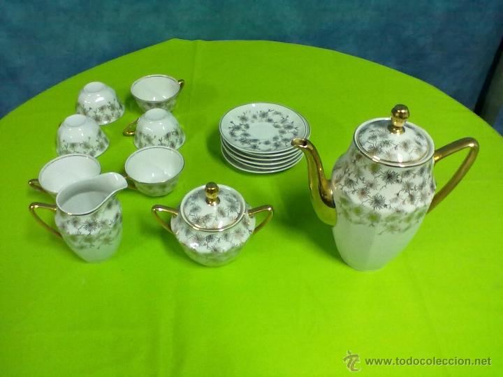 Vintage: JUEGO CAFE PORCELANA