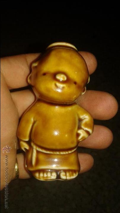 Vintage: SALERO DE UN BONITO MONJE ANTIGUO