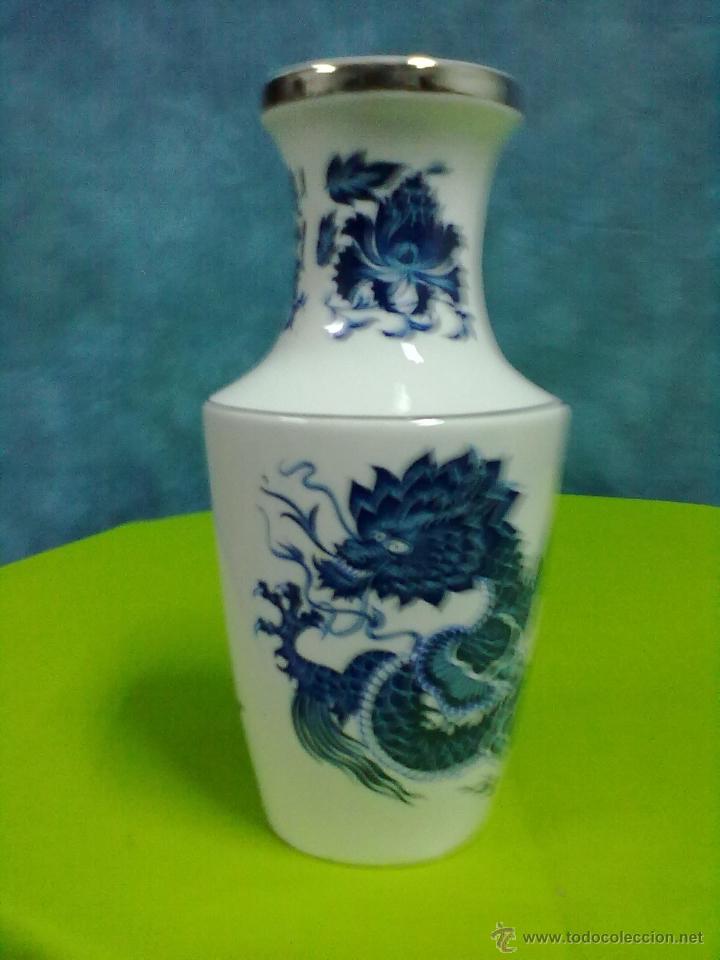 Vintage: JARRON FLORERO PORCELANA JAPONESA