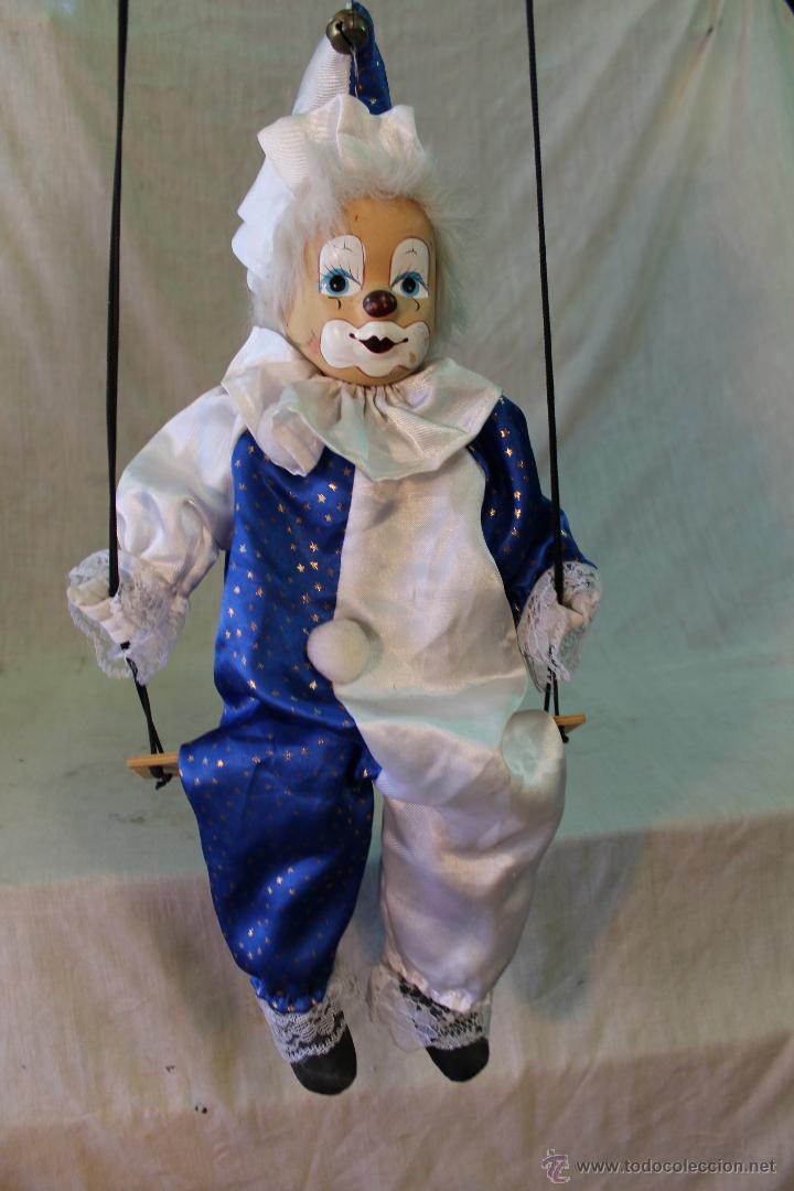 Vintage: PAYASO DE TELA Y CERAMICA