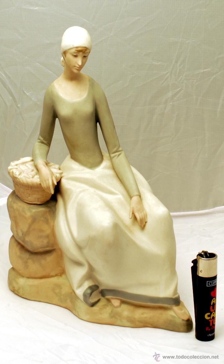 Vintage: Figura porcelana