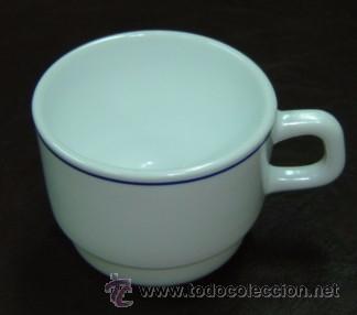 Vintage: TAZA DE CAF&Eacute; CON LECHE ANTIGUA