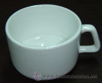 Vintage: TAZA DE CAF&Eacute; CON LECHE ANTIGUA