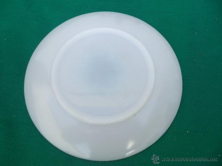 Vintage: plato cristal opalino - Foto 2