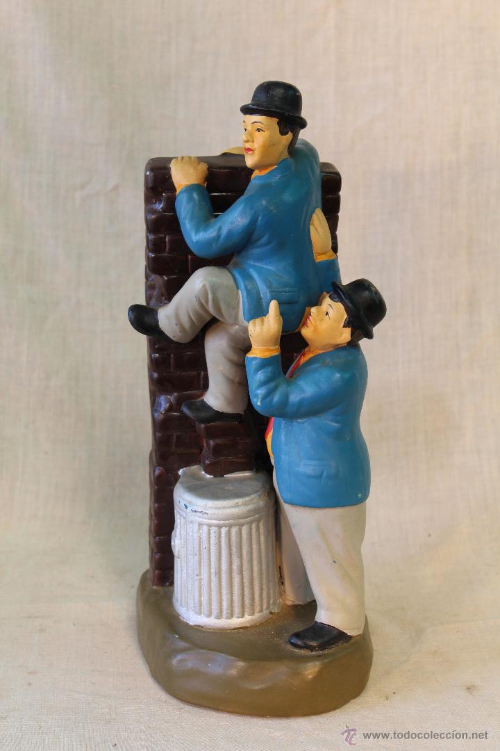 Vintage: FIGURA DEL GORDO Y EL FLACO EN CERAMICA