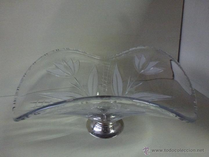 Vintage: Centro de cristal tallado - Foto 2