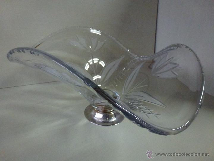 Vintage: Centro de cristal tallado - Foto 7