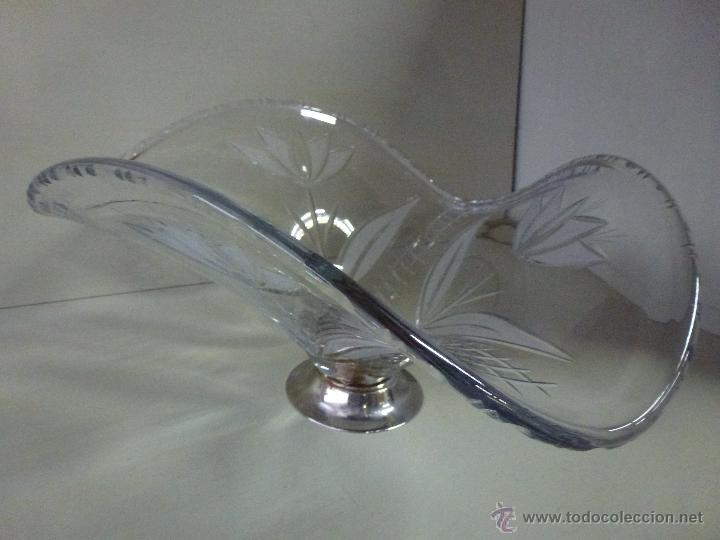 Vintage: Centro de cristal tallado - Foto 8