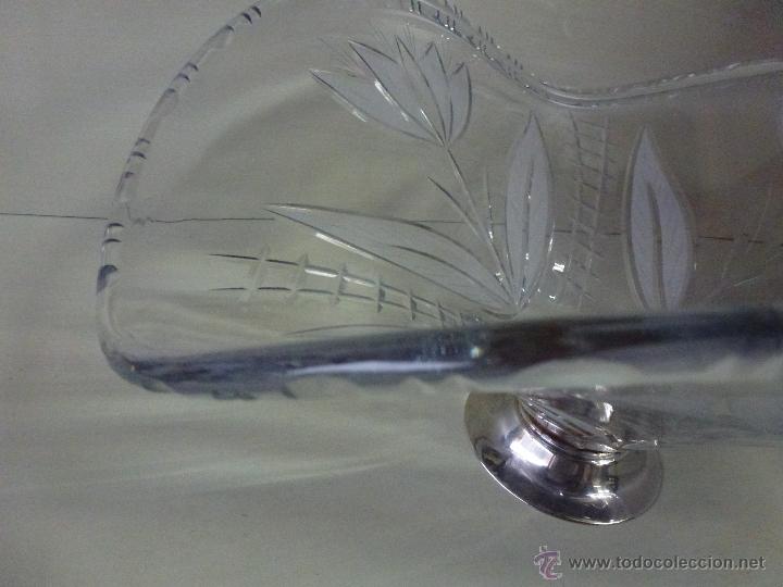 Vintage: Centro de cristal tallado - Foto 13