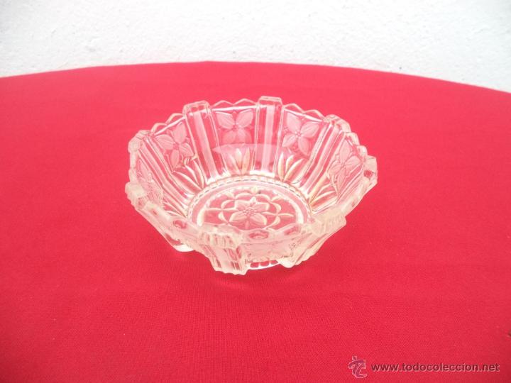 Vintage: cuenco de cristal antiguo - Foto 1