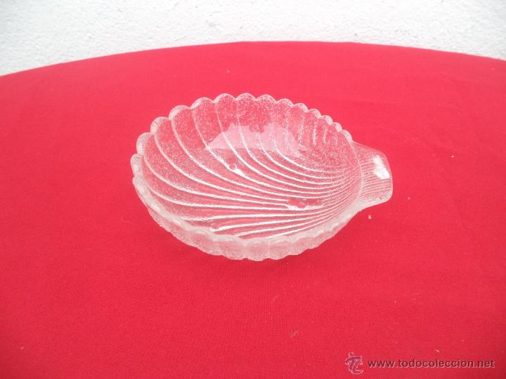 Vintage: jabonera cristal concha - Foto 1