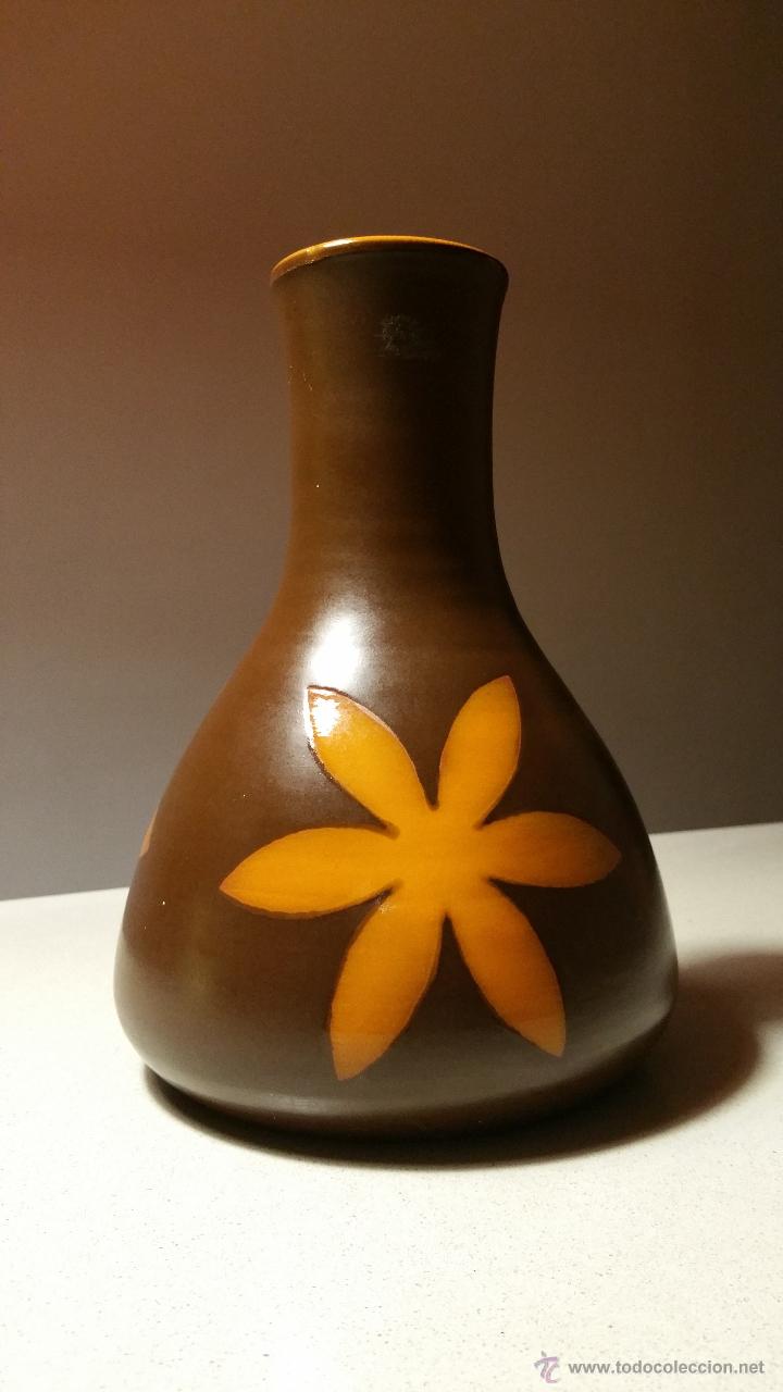 Vintage: Jarr&oacute;n cer&aacute;mico vintage obra de Enric Serra 1978