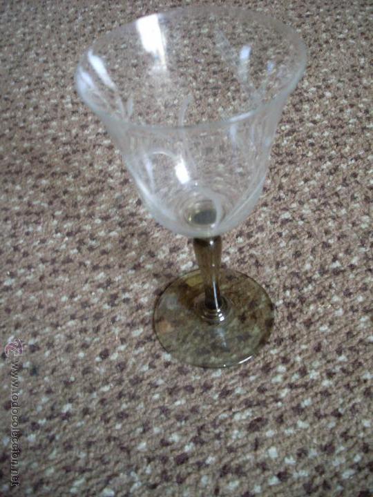 Vintage: COPA DE CRISTAL LABRADA - Foto 1