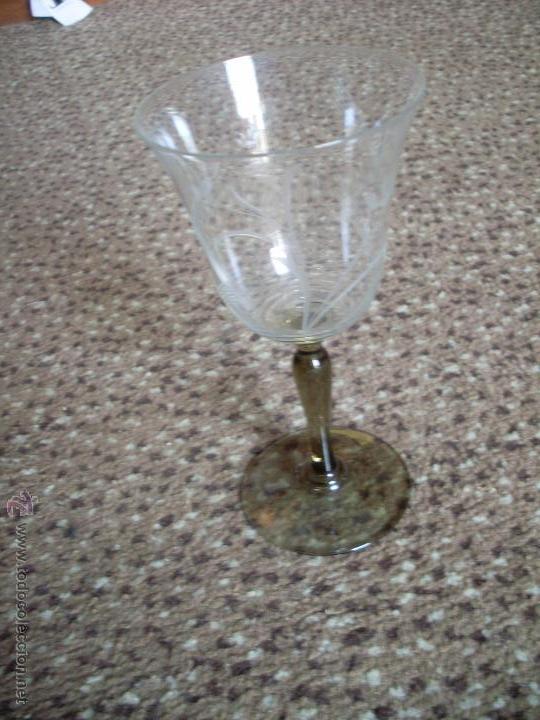Vintage: COPA DE CRISTAL LABRADA - Foto 2