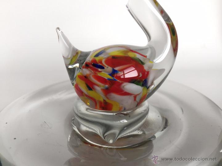 Vintage: CISNE EN CRISTAL DE MURANO - Foto 5