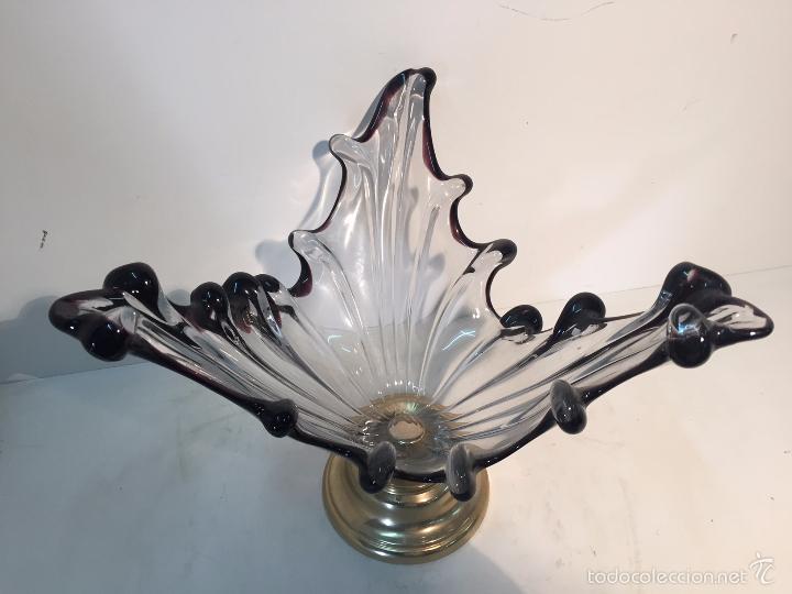 Vintage: CENTRO DE MESA DE CRISTAL. - Foto 2