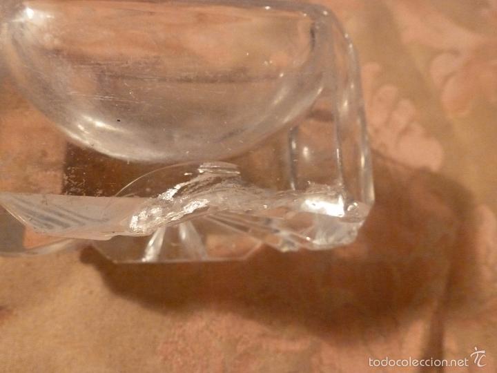 Vintage: jabonera de cristal - Foto 3