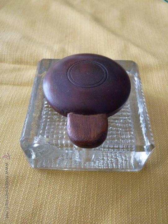 Vintage: TINTERO CRISTAL A&Ntilde;OS 50 APROX.