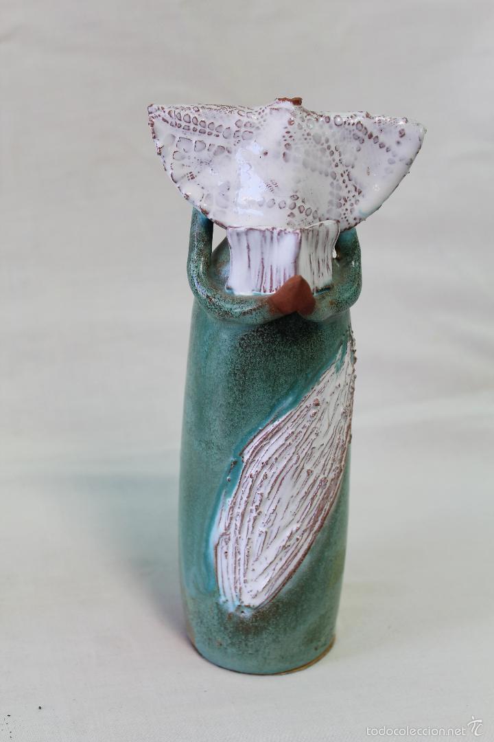 Vintage: FIGURA EN CERAMICA ESMALTADA DE AUTOR