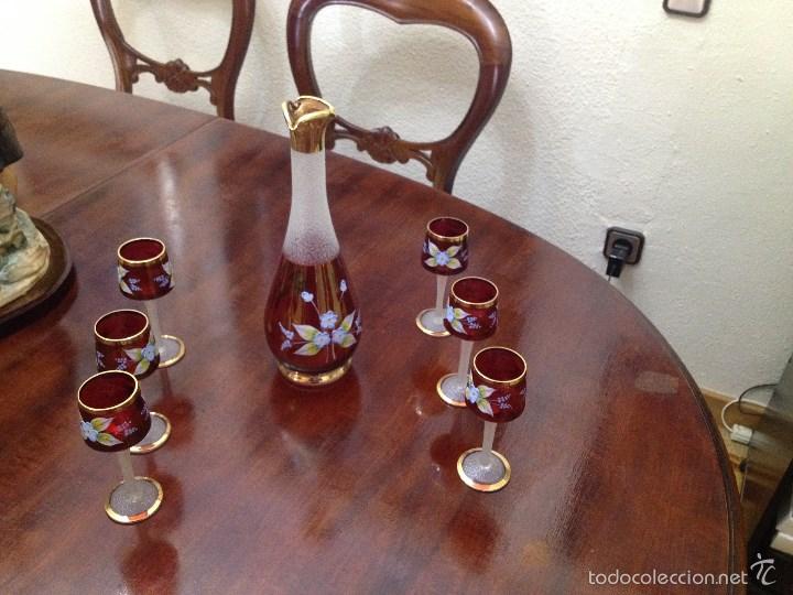 Vintage: COPAS DE LICOR DE CRISTAL - Foto 1