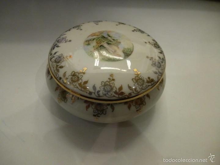 Vintage: Joyero de porcelana de Limoge