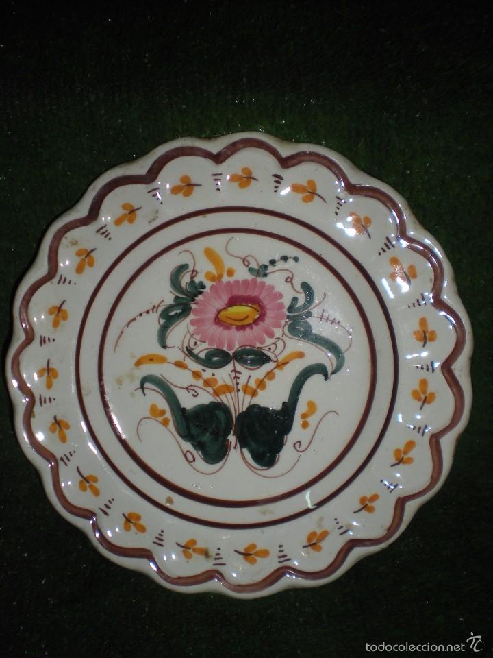 Vintage: PLATO CERAMICA POPULAR DIAMETRO 24cm