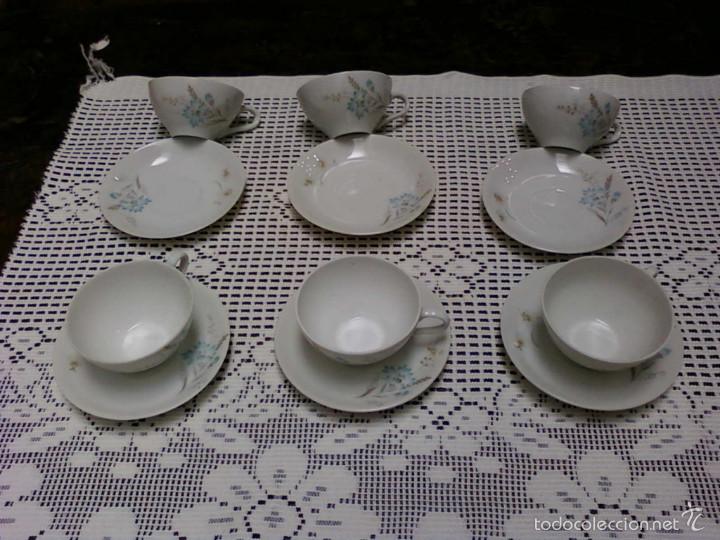 Vintage: PLATOS Y TAZAS A&Ntilde;OS 60 .