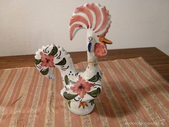 Vintage: gallo de loza - Foto 7