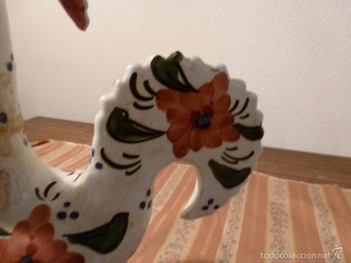 Vintage: gallo de loza - Foto 8