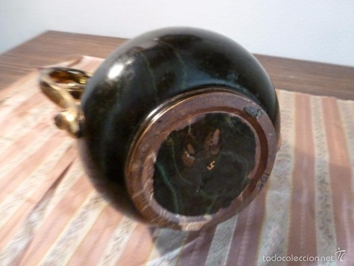 Vintage: TETERA DE LOZA ORO - Foto 2