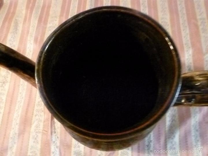 Vintage: TETERA DE LOZA ORO - Foto 8