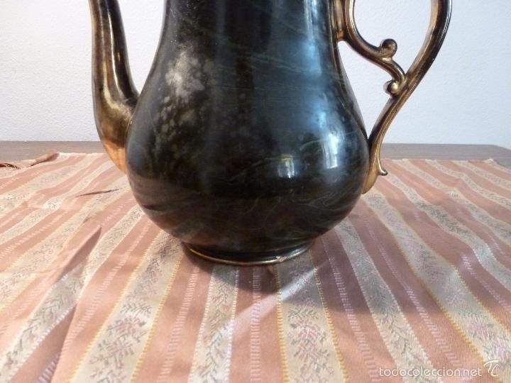 Vintage: TETERA DE LOZA ORO - Foto 9