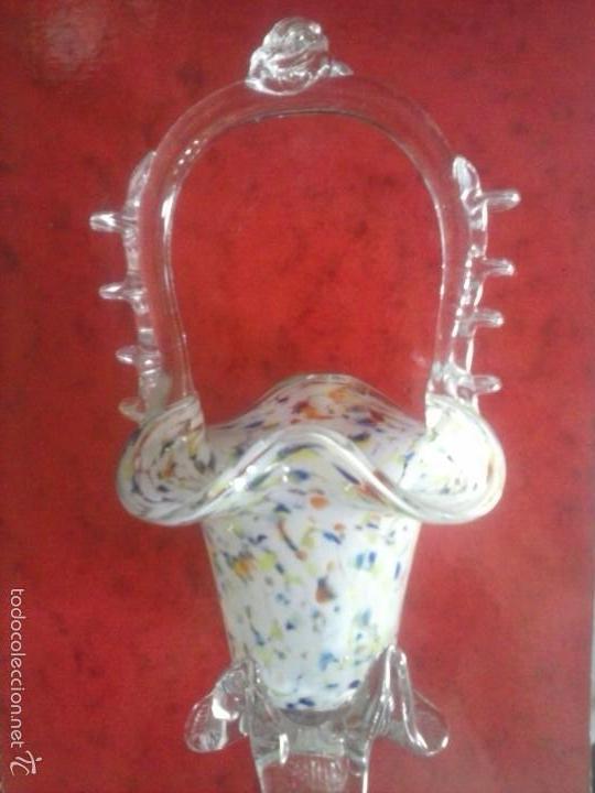 Vintage: JARRON PEQUE&Ntilde;O MURANO . - Foto 1