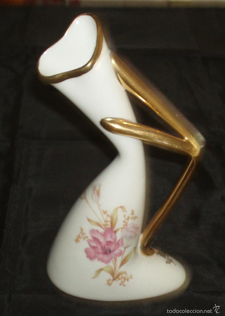 Vintage: jarron de porcelana yager