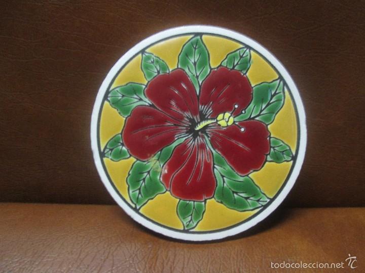 Vintage: CERAMICA ARTESANAL DE KNOSSOD LTD. GRECIA MIDE 9,00 CMS. DE D&Iacute;AMETRO
