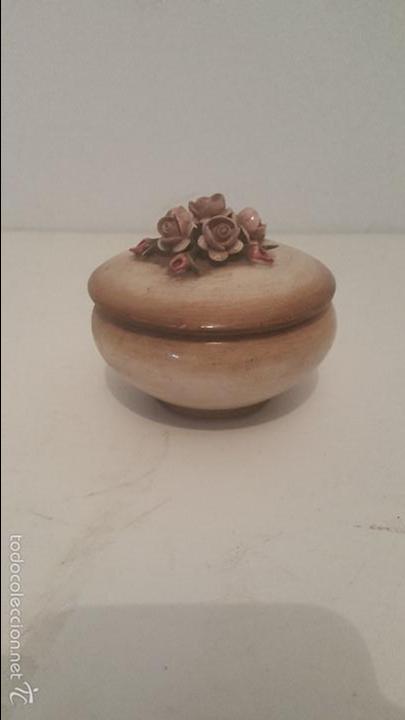Vintage: CAJITA CERAMICA FLOR
