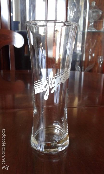 Vintage: Antiguo vaso largo. Glac&eacute; - Foto 1