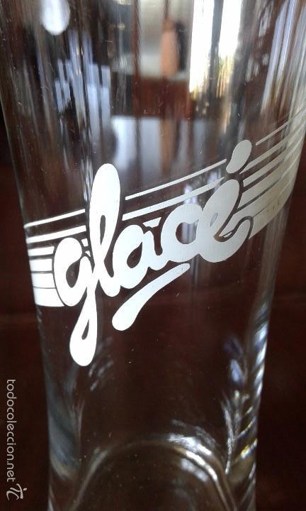 Vintage: Antiguo vaso largo. Glac&eacute; - Foto 2