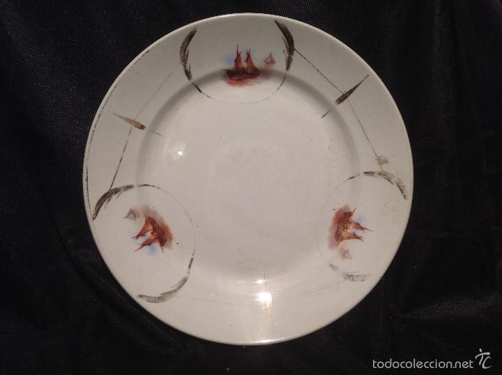 Vintage: Plato Pickman Sevilla cartuja 23 cm