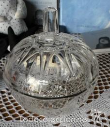 Vintage: Bombonera de cristal - Foto 1