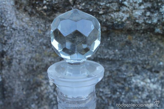 Vintage: Preciosa botella de cristal. - Foto 2