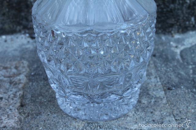 Vintage: Preciosa botella de cristal. - Foto 3
