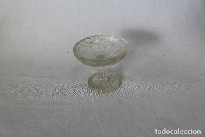 Vintage: frutero miniatura en cristal de santa lucia - cartagena