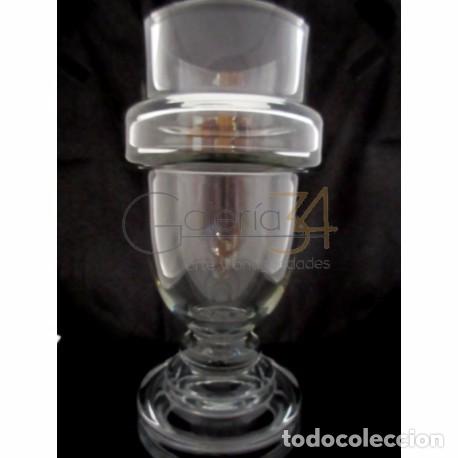 Vintage: Florero de cristal - Foto 1