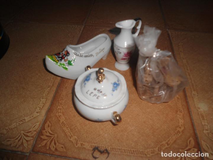 Vintage: LOTE ANTIGUOS RECUERDOS LEPE - GALICIA SANTIAGO - TORREMOLINOS